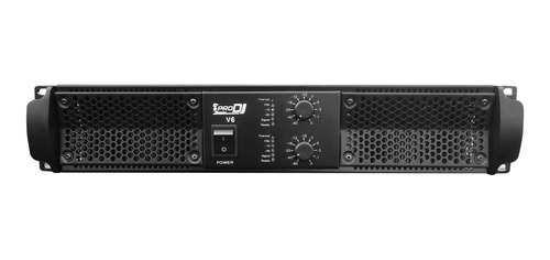 Amplificador Pro Dj V6 Potencia Audio Clase H 2400w