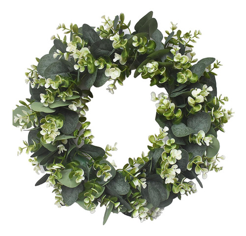 2 X 15.75 Polegadas Folha De Eucalipto Verde Artificial De