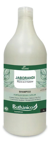  Shampoo Jaborandi Fortalecedor Capilar 1 Litro Bothânico