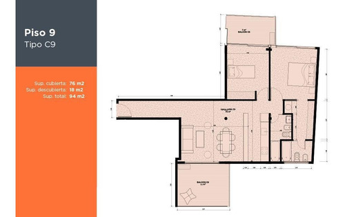 Imagen 24 de 26 de 3 Amb 93 Mts- Sky Garden - Villa Crespo