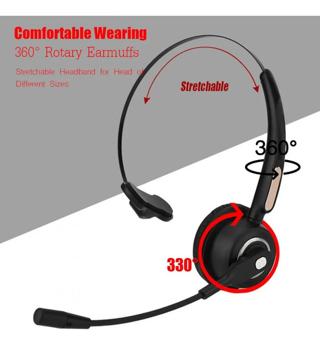 Auriculares Inalámbricos Bluetooth Para Call Center O