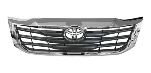 Parrilla Hilux 2012 2013 2014 2015 Cromada Con Emblema 