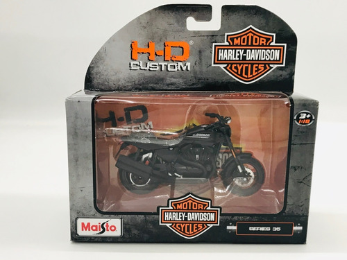 Moto Harley Davidson Escala 1:18 Maisto Coleccion 31360 Edu