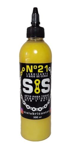 Lubricante De Bicicleta  Sis 300ml Base Cera