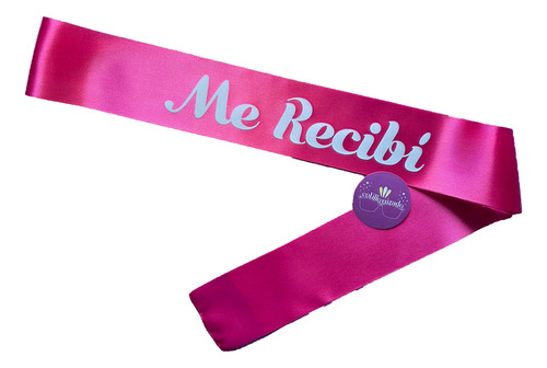 Banda Cinta Me Recibi Egresados Recibido Título Fucsia