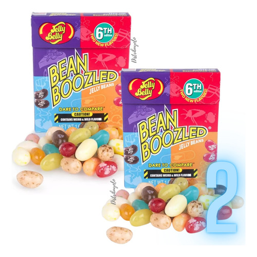 Caja Dulces Jelly Belly Bertie Harry Potter Beanboozled W01