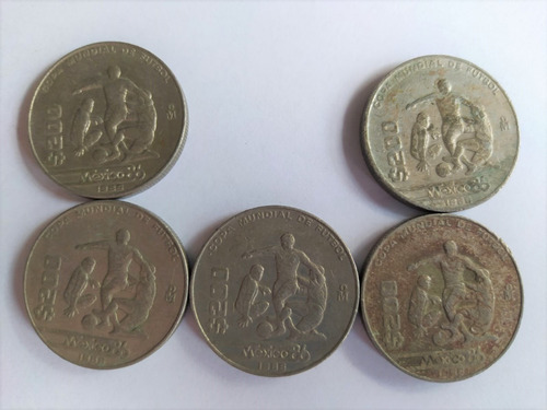 Imagen 3 de 3 de Moneda 200 Pesos Conmemorativa Mundial 86