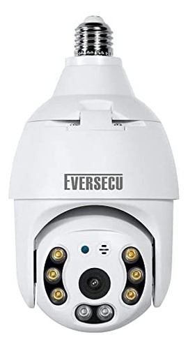 Eversecu 2k 4.0mp Bombilla Cámara De Seguridad Inalámbrica P