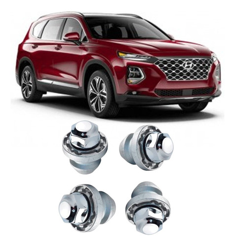 Tuercas Y Birlos De Seguridad Hyundai Santa Fe Limited - Tod