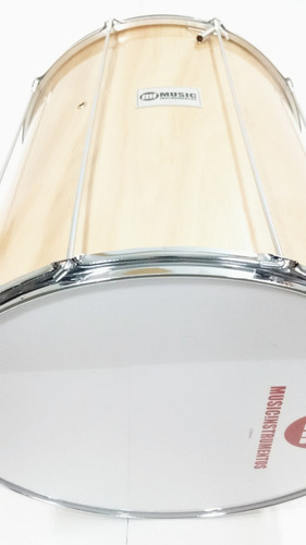 Imagem 7 de 10 de Surdo Surdão Phoenix 60x20 Madeira E Maçaneta Envio Imediato