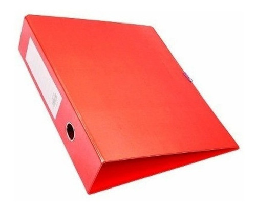 Imagen 2 de 2 de Bibliorato De Color Oficio Y A4 Plastificados Reforzados X10