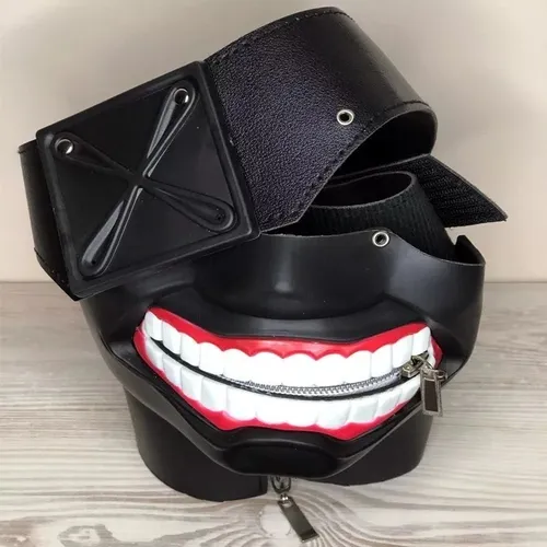 Máscara Tokyo Ghoul Preta com Boca Cosplay anime Kaneki Ken - Novo - Máscara de Festa - Magazine Luiza