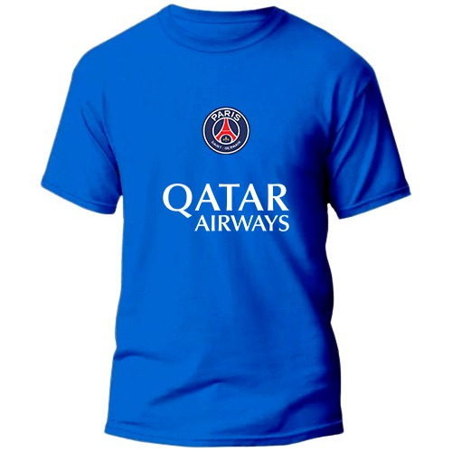 Camisa Time Psg Camiseta Infantil Juvenil 100% Algodão Euro