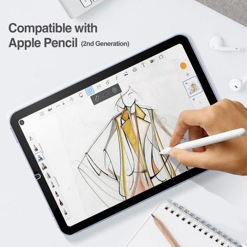 2 Piezas Mica Templado Pantalla iPad Mini 7 A17 Pro 2024