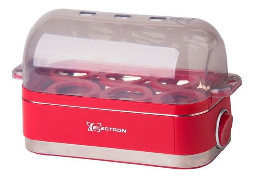 Cocedor De Huevos Electron Ba1400 Color Rojo