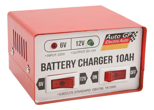 Cargador De Batería De 6 V Y 12 V Para Coche, Carga Rápida I