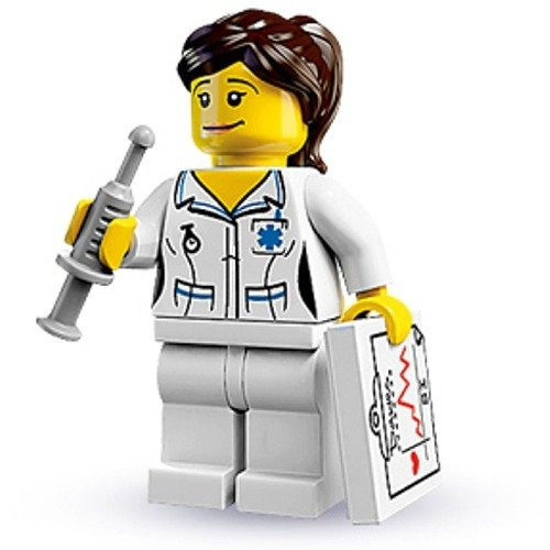 Lego 8683 Minifiguras Serie 1 - Enfermera