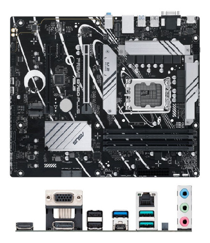 Placa Madre Asus Prime B760-plus, Ddr5 Chipset Intel Lga1700