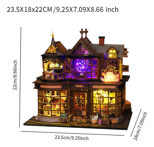 Kits De Casa De Muñecas En Miniatura Para Hacer Mismo,