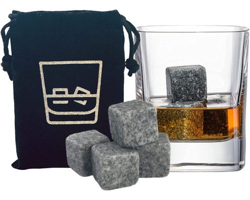 Set De Piedra De Granitos Para Whisky