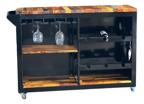 Mueble Tipo Vinoteca Aparador Estilo Industrial