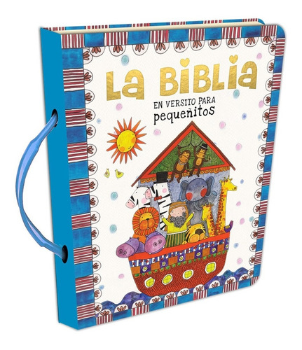 La Biblia En Versito Para Pequeñitos Celeste