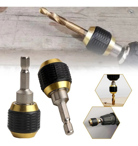 F 2 Brocas De Cambio Rápido Para Taladro Hexagonal.