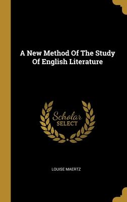 Libro A New Method Of The Study Of English Literature - M...