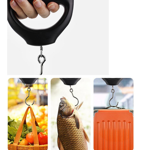 Durável Escala De Pesca Digital 4-modo 110 Lbs/50 Kg, Forte