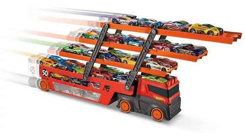 Imagen 2 de 5 de Camion Hot Wheels Mega Hauler Bestoys