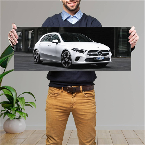 Cuadro 30x80cm Auto 2018 Mercedes Benz A Class A 23