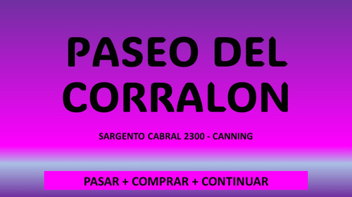 Paseo Del Corralon, Alquiler Usd 1100 Mensual Local 96m2, Sargento Cabral 2300, Canning, Echeverria, Ml2307291800gp