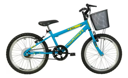 Bicicleta Infantil Mtb Charmy - Athor - Azul/ Com Cesta