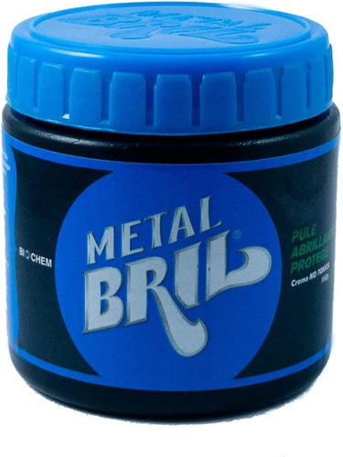 Crema Pulidora Multiusos Metal Bril, 150gr. Para Uso En: Met