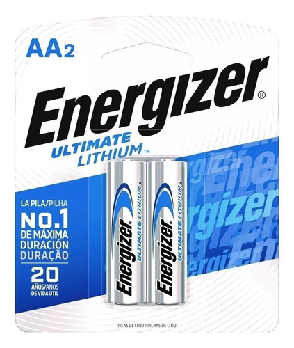 Pila Batería Energizer Aa Larga Duración Ultimate Lithium