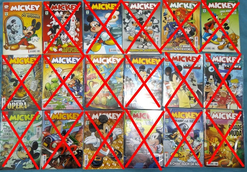 2x Gibis Mickey 800-atual! Vários Números! Escolha O Seu