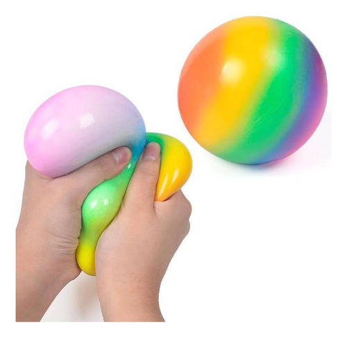 5 Paquete De 5-6 Pelotas Antiestrés Para Mano, 5 Piezas