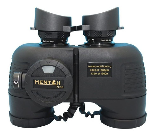 Mentch - Prismáticos Militares De 7 X 50 Hd Impermeables