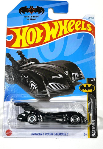 Batman & Robin Batmobile Hotwheels Batman 2024
