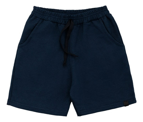 Kit 4 Bermudas Moletom Infantil Menino Com Bolso 4/6/8/10/12