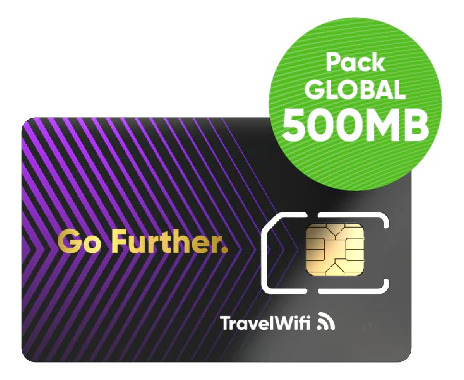 Travel Wifi Sim Global 500mb