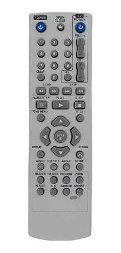 Control Alternativo Para Dvd Marca LG 