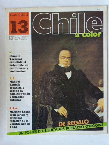 Revista De Coleccion:  Chile Biografias Color, N* 13-29