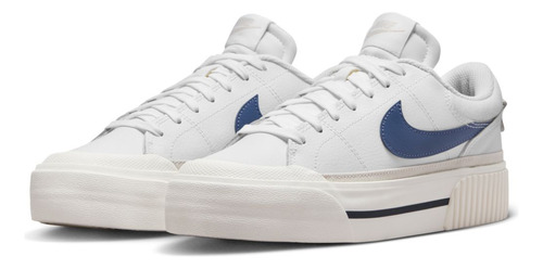 Tenis Para Mujer Nike Court Legacy Lift Blanco 