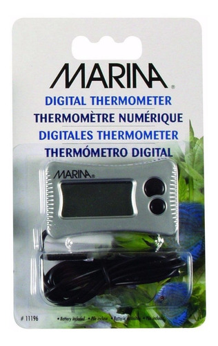 Termómetro Digital Sensor Electrónico Lcd Peces Acuario