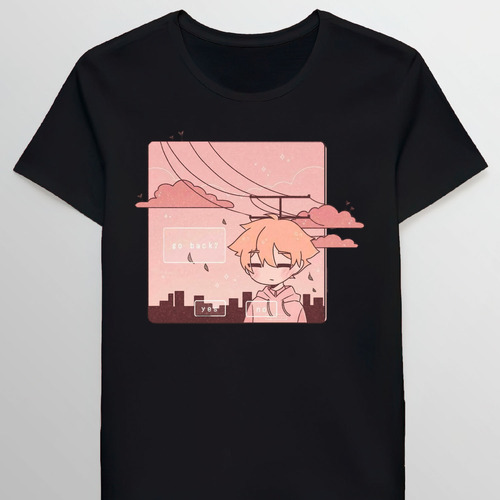 Remera Cute Anime Boy Trying To Make A Decision Forlover0041