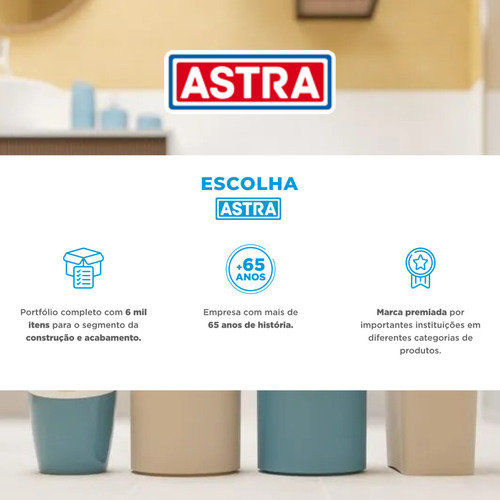 Lixeira Multiuso Com Tampa Click 8l Astra