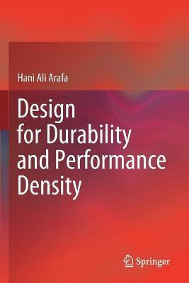 Libro Design For Durability And Performance Density - Han...