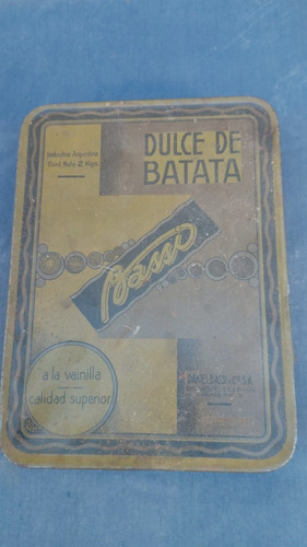 Lata Antigua Dulce Batata (Usado)