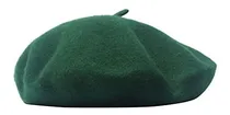 Comprar Gorros Sombreros Y Boinas De Lana De Boina Verde Talla Única